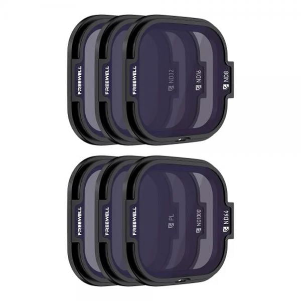 Freewell Rollcage Edition All Day 6-Pack für HERO8 Black
