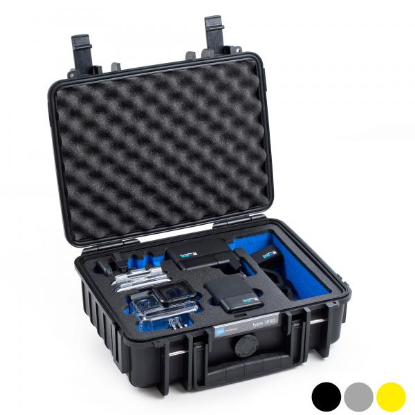 B/&w Hero 8 Black case 1000 Black