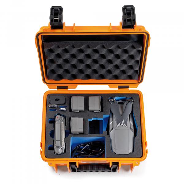 B&amp;W DJI Mavic 2 Pro+Zoom incl. Fly More Kit Case 3000 orange LIMITED
