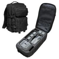 TOMcase Rucksack schwarz Inlay schwarz für Mavic Air 2 & Air 2S + FMC