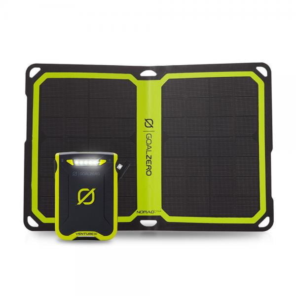 Goal Zero Venture 30 + Nomad 7 Plus Solar Kit