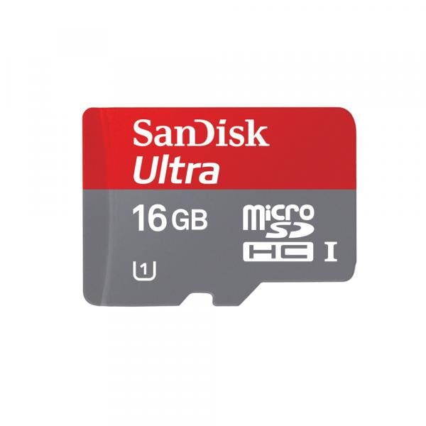 SanDisk 16GB microSDHC Ultra C10 UHS-I bis 80MB/s